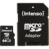 Intenso Micro SD Card Class 10 (microSDXC, 64 GB)