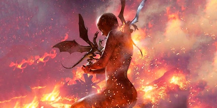 Daenerys Targaryen et ses trois dragons