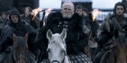 Jeor Mormont in cammino verso nord, oltre la Barriera