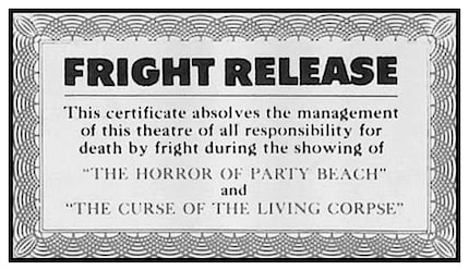 The Fright Release for «The Horror of Party Beach»