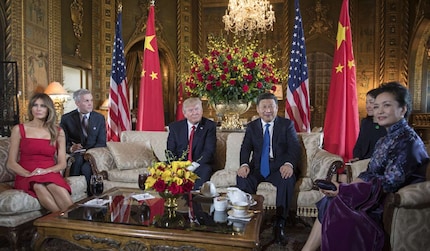 Donald Trump trifft Xi Jinping im Ressort Mar-a-Lago