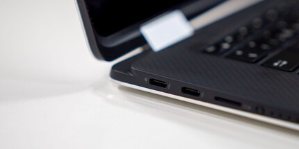 Das Dell XPS 15 hat nur USB-C-Anschlüsse
