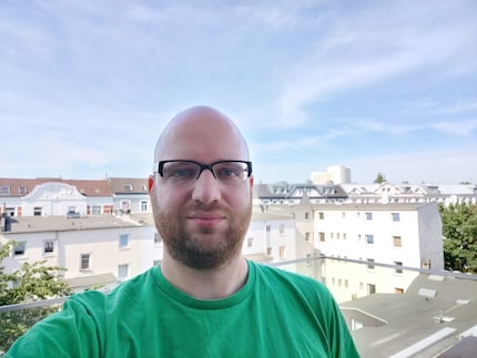 Selfie avec HDR