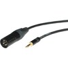 Contrik XLR m vers Mini Plug 3pin (1.50 m, Milieu de gamme, Jack 3,5 mm (AUX), XLR)