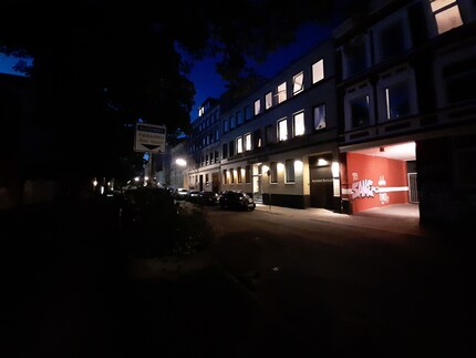 Notte con grandangolo