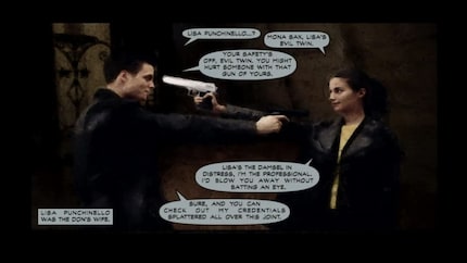 «Max Payne» also has a humorous side.