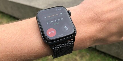 Die Audioqualität beim Telefonieren über die Uhr ist überraschend gut.