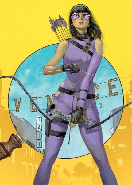 Kate Bishop also calls herself Hawkeye