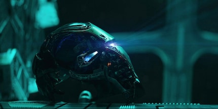 Iron Mans Helm in «Avengers: Endgame»