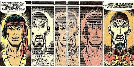 In den Comics ist Fu Manchu/Zheng Zu der Vater Shang-Chis.