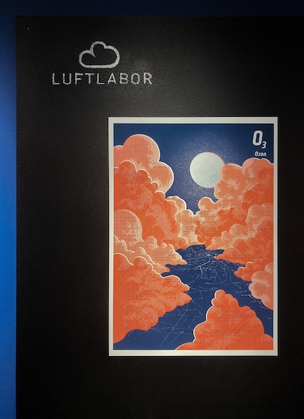 A poster from the series « Unter der Lupe». Photo: Gioia Loretz
