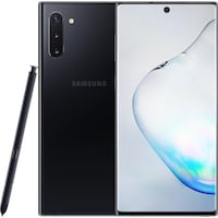 Samsung Galaxy Note10 EU (256 Go, Aura Black, 6.30", Double SIM, 16 Mpx, 4G)