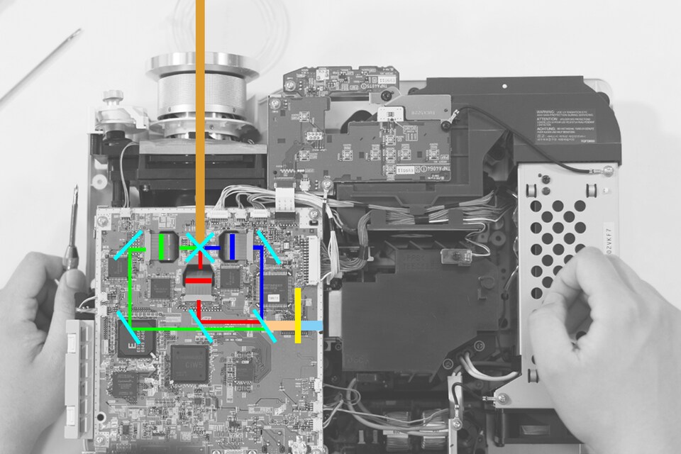 Teardown: how do laser projectors work? - digitec