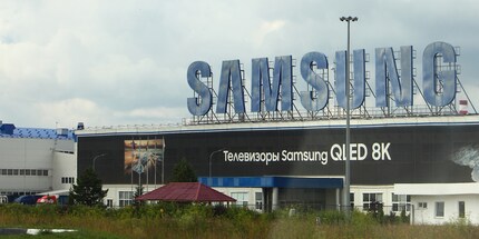 Samsung-Fabrik in Kaluga, Russland