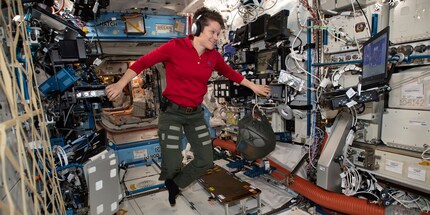McClain is said to have accessed her ex-wife's account from a Nasa computer on the ISS. Source: Nasa