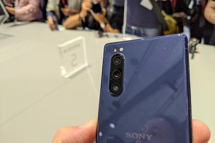 Triple camera on the back.