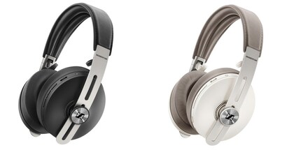 The new headphones will be available in black and white.