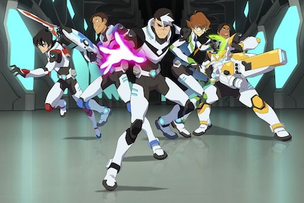 The game is based on the Netflix series «Voltron Legendary Defender».
