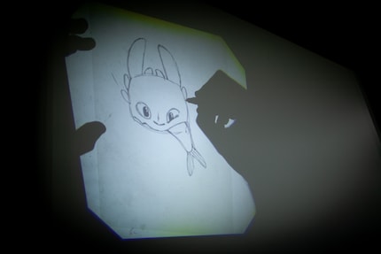 So entsteht der trainierte Drachen Toothless.