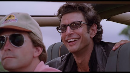 Jeff Goldblum non è l’unico a essere contento...
