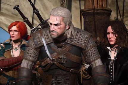 Triss, Geralt et Yennefer dans «The Witcher 3: Wild Hunt»