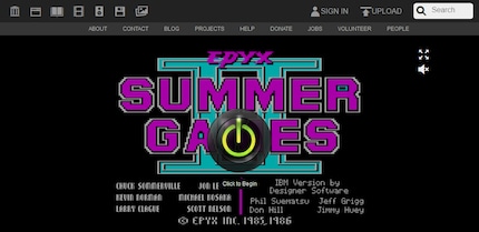 Giochi DOS nel browser: clicca, aspetta e gioca.