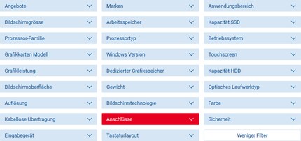 Klicke im Browsertab der Notebook-Sektion auf den entsprechenden Filter, um die zu deiner Antwort unten passende Auswahl zu treffen.