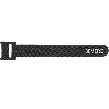 Bemero Serre-câble velcro 16015BK-MP 10 pcs. (160 mm, 10 pcs