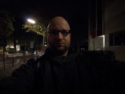 Selfie de nuit.
