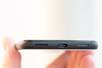 Connexion USB-C.