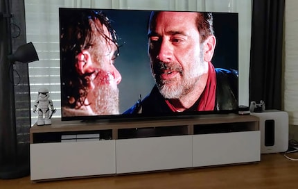 Soudain, l'image donne l'impression d'être au moins lue à partir du Blu-Ray.
