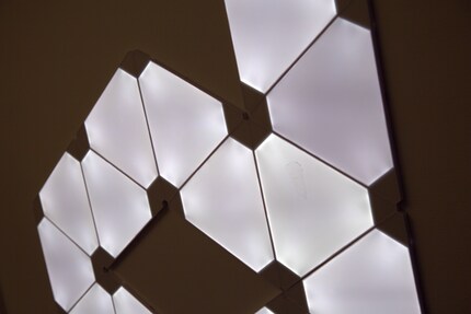 Die Aurora-Panels von Nanoleaf.