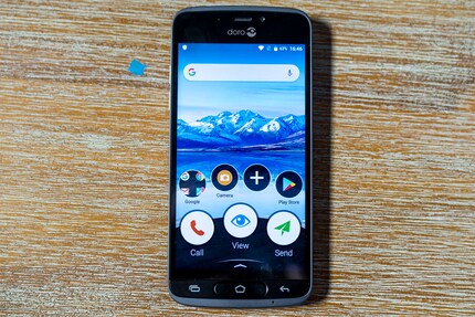 Doro hat einen Intent based Launcher auf seinem 8040