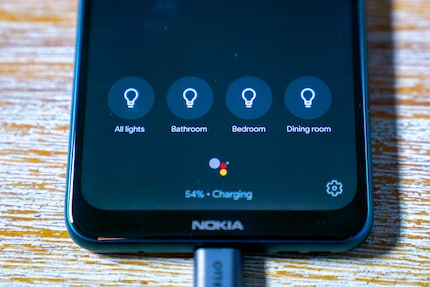 In der Demo sind Lichter und Klimaanlage sichtbar, bei mir hat mein Nokia entschieden, dass die Smart Lights mein meistgenutztes Feature sind
