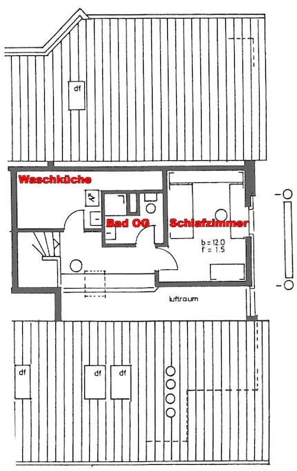 Das Obergeschoss