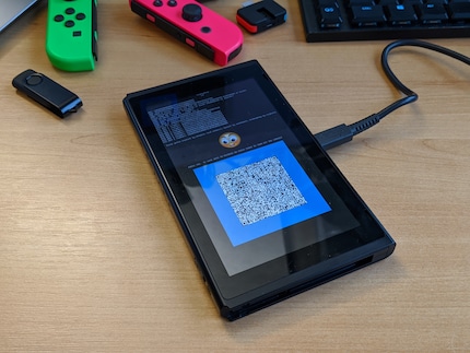 Bevor der Chip ausgetauscht werden kann, muss die Switch vorbereitet werden.