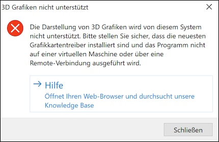 HeavyLoad vermisst einen Grafiktreiber.