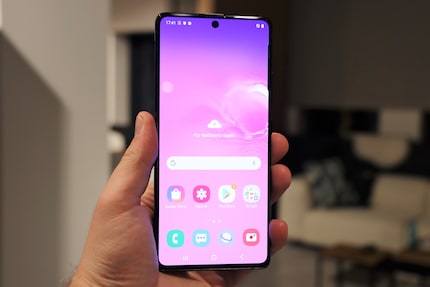 Das S10 Lite ist größer als das S10 Plus.
