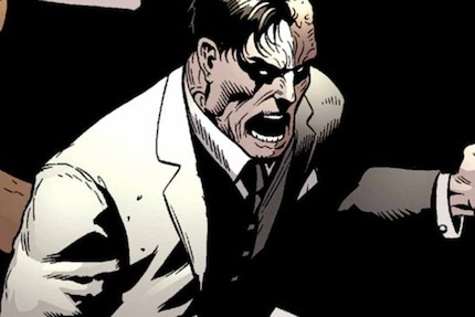 Harvey Dent, aka Two-Face in the comic