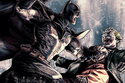 Batman drawn by Lee Bermejos