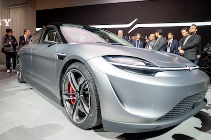 Non un'auto in sé, ma tecnologia remixata: la Sony Vision S