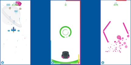 Space Invaders, Tunnelraser et Breakout : le Sphero est ludique.