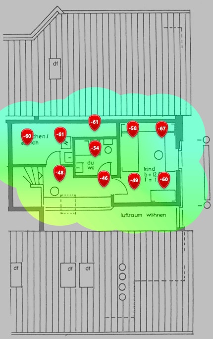 Toter-Spinnen-Modus 2,4 GHz