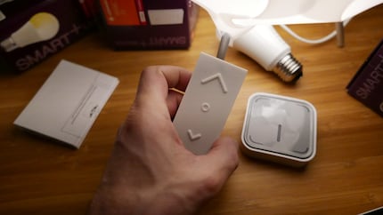 Celui-ci est «Mini», celui de droite est sur le point de tomber en panne de batterie.