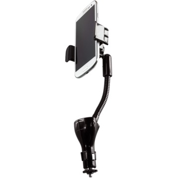 Autohalterung mit Blitzlicht-Anschluss und USB-Port für iPhone bis
