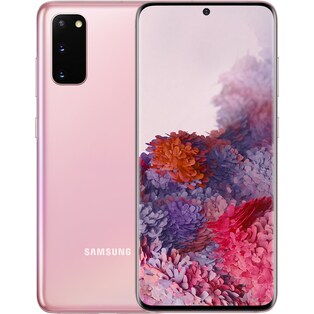 Samsung Galaxy S20 (128 GB, Cloud Pink, 6.20 ", Hybrid Dual SIM + eSIM, 64 Mpx, 4G)