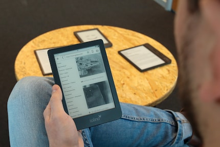Our homepage is not optimised for e-ink displays.