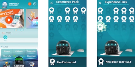 Puoi vedere i progressi dei pacchetti di esperienze nell'app.