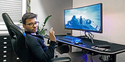 Even my brother is sad when I give the monitor back.