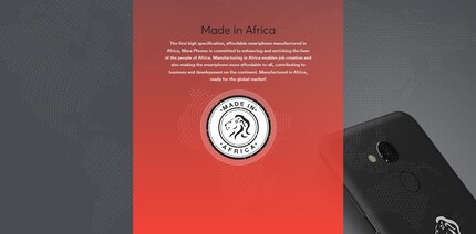 L'affirmation controversée : Made in Africa.